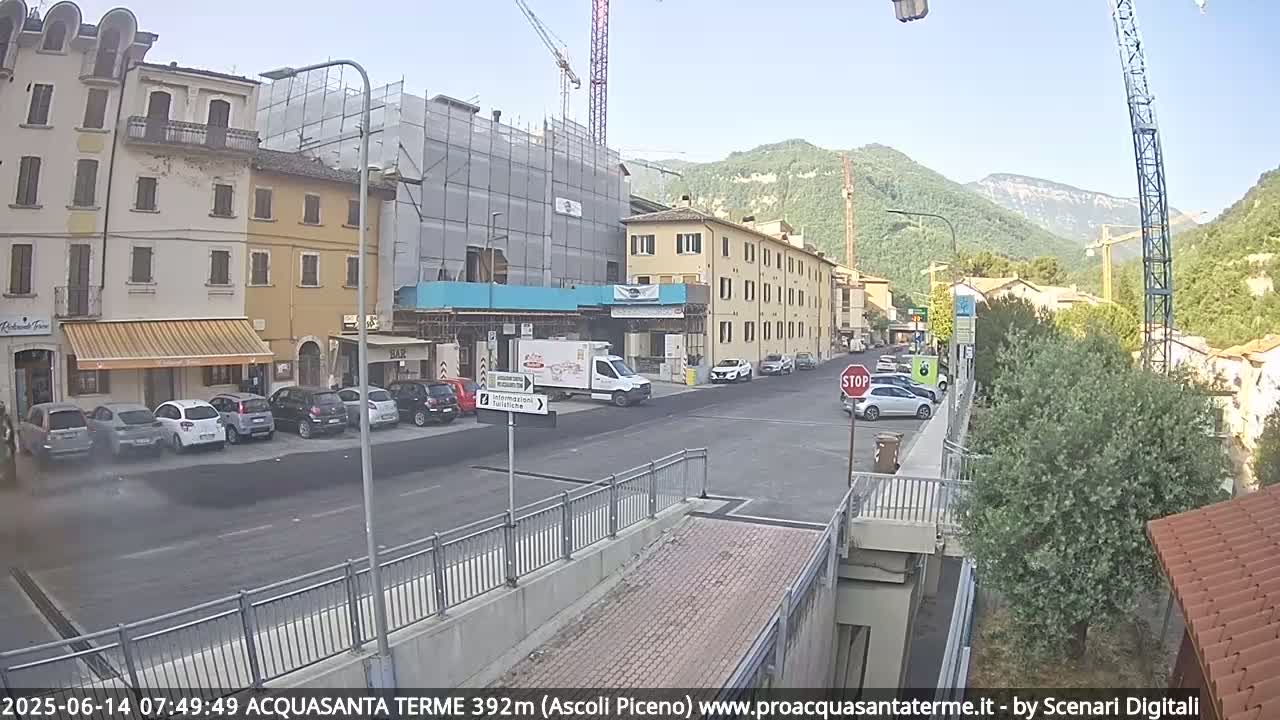 Acquasanta Terme Village Live Cam - Ascoli Piceno, Marche, Italy