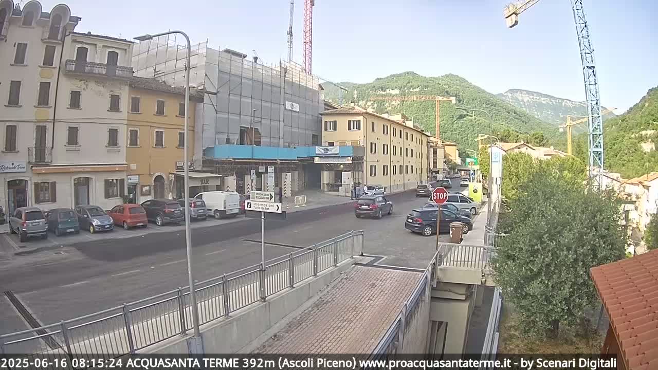 Acquasanta Terme Village Live Cam - Ascoli Piceno, Marche, Italy