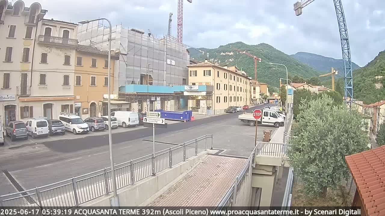 Acquasanta Terme Village Live Cam - Ascoli Piceno, Marche, Italy
