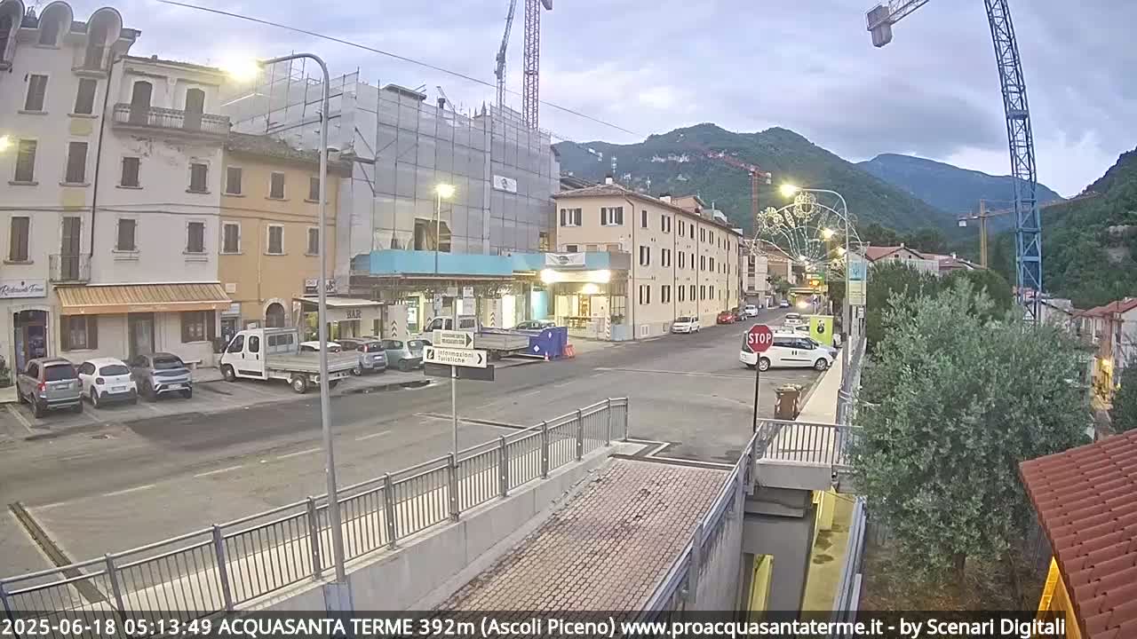 Acquasanta Terme Village Live Cam - Ascoli Piceno, Marche, Italy