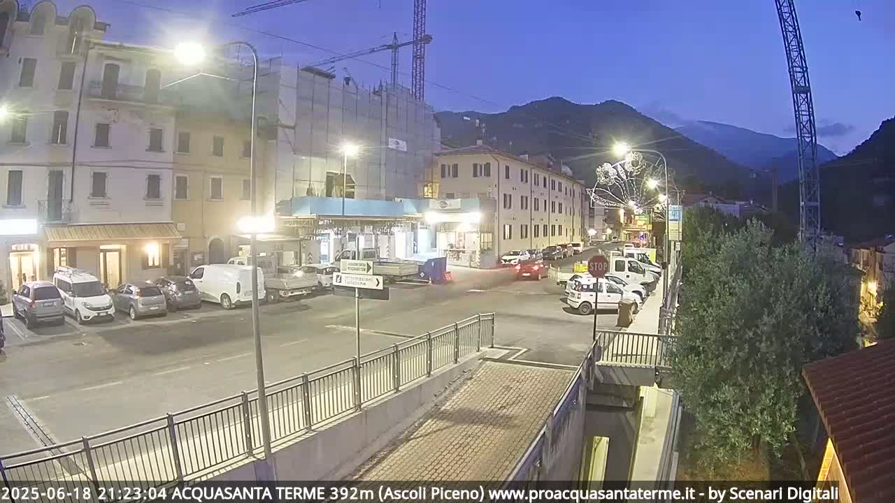 Acquasanta Terme Village Live Cam - Ascoli Piceno, Marche, Italy