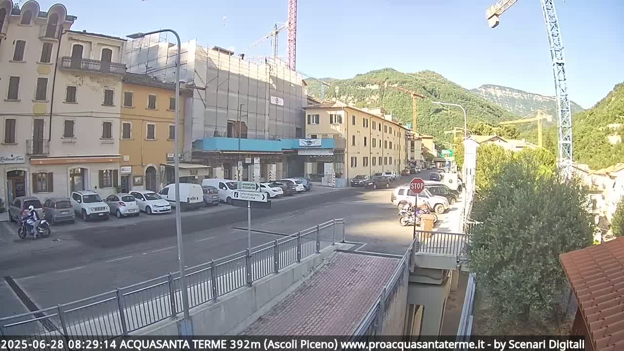 Acquasanta Terme Village Live Cam - Ascoli Piceno, Marche, Italy