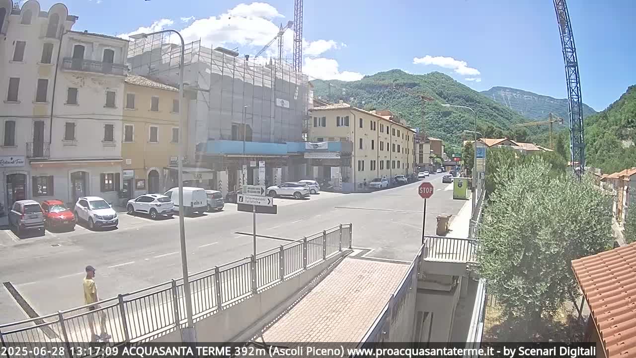 Acquasanta Terme Village Live Cam - Ascoli Piceno, Marche, Italy