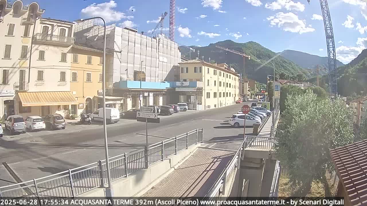 Acquasanta Terme Village Live Cam - Ascoli Piceno, Marche, Italy