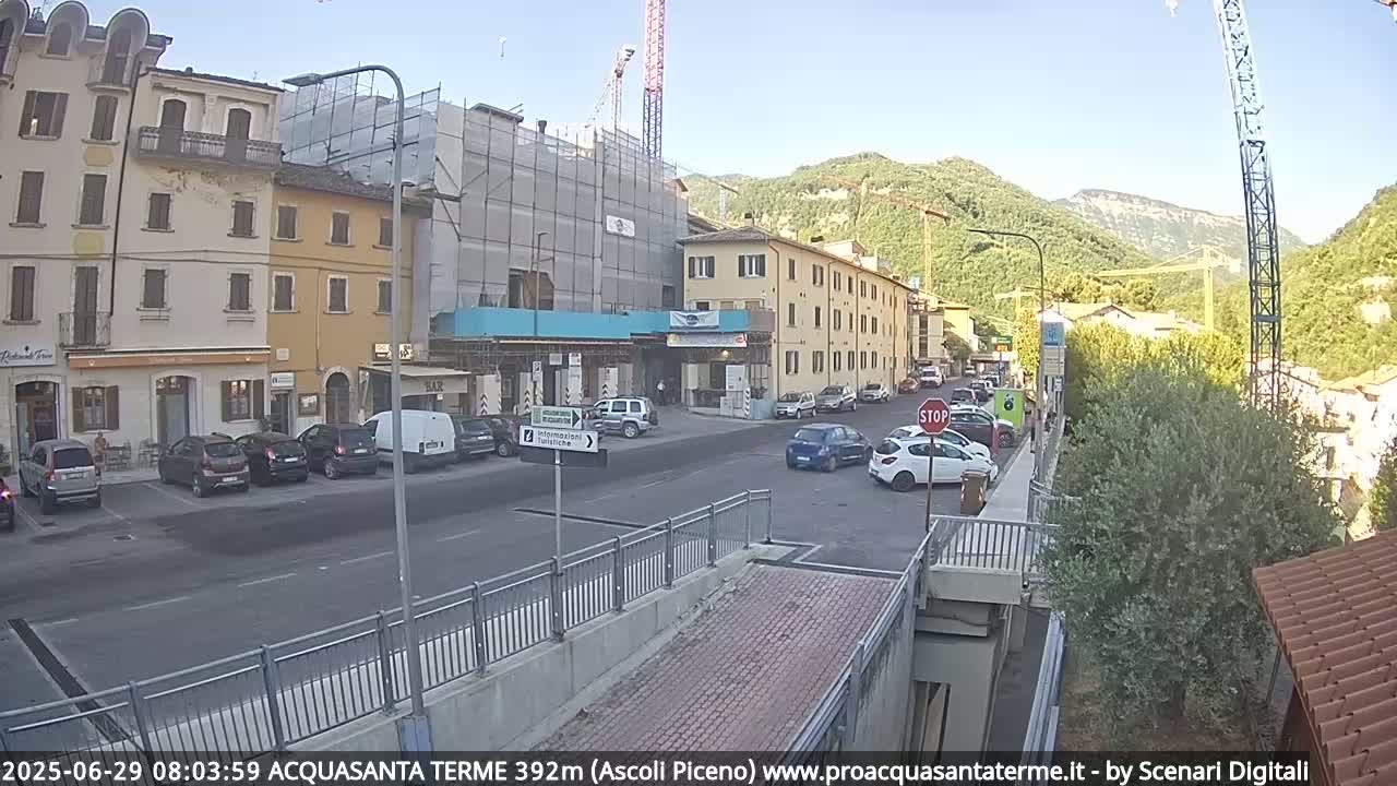 Acquasanta Terme Village Live Cam - Ascoli Piceno, Marche, Italy