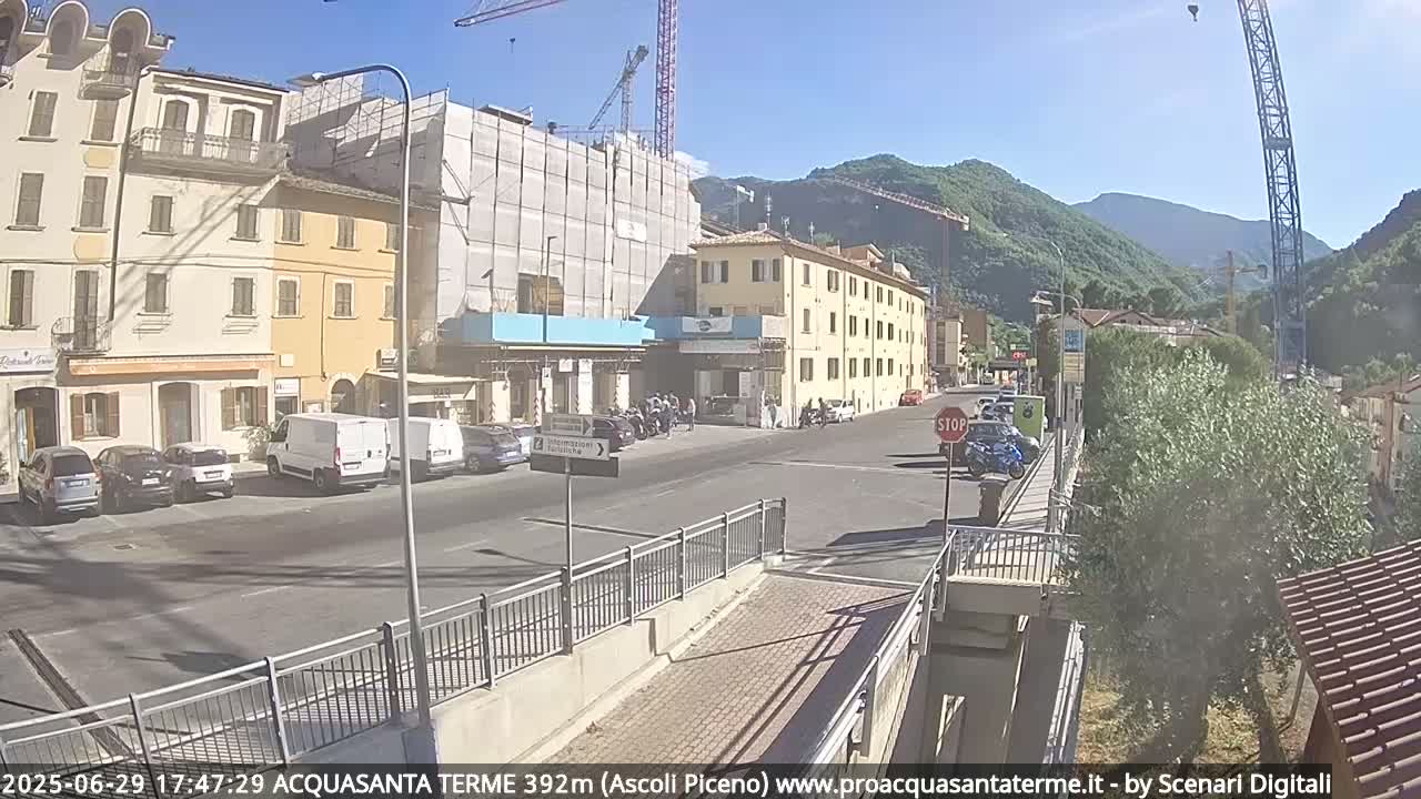 Acquasanta Terme Village Live Cam - Ascoli Piceno, Marche, Italy