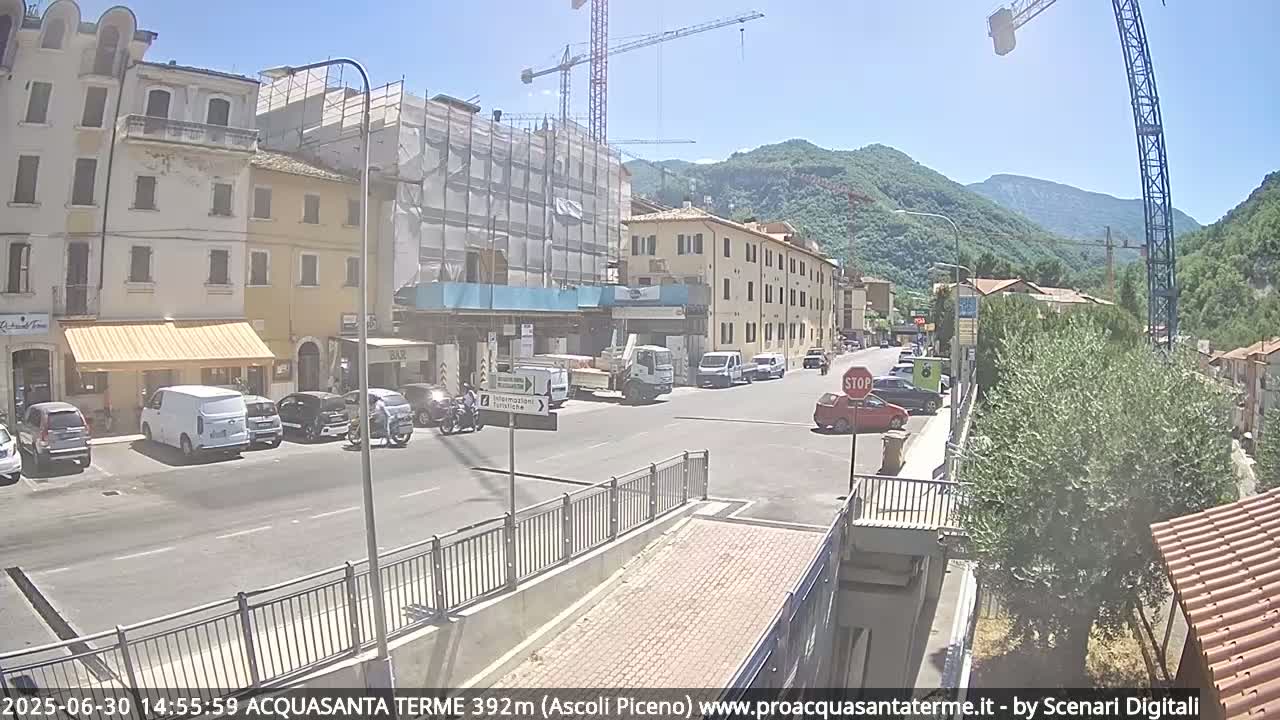 Acquasanta Terme Village Live Cam - Ascoli Piceno, Marche, Italy