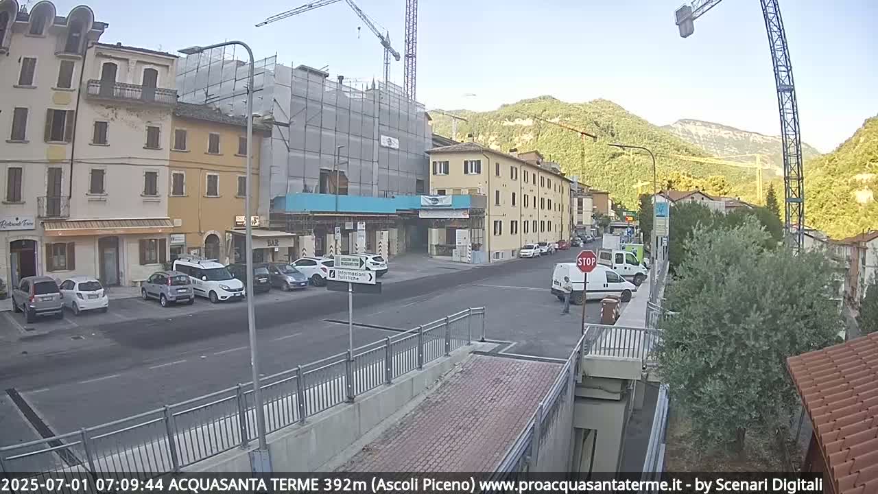 Acquasanta Terme Village Live Cam - Ascoli Piceno, Marche, Italy