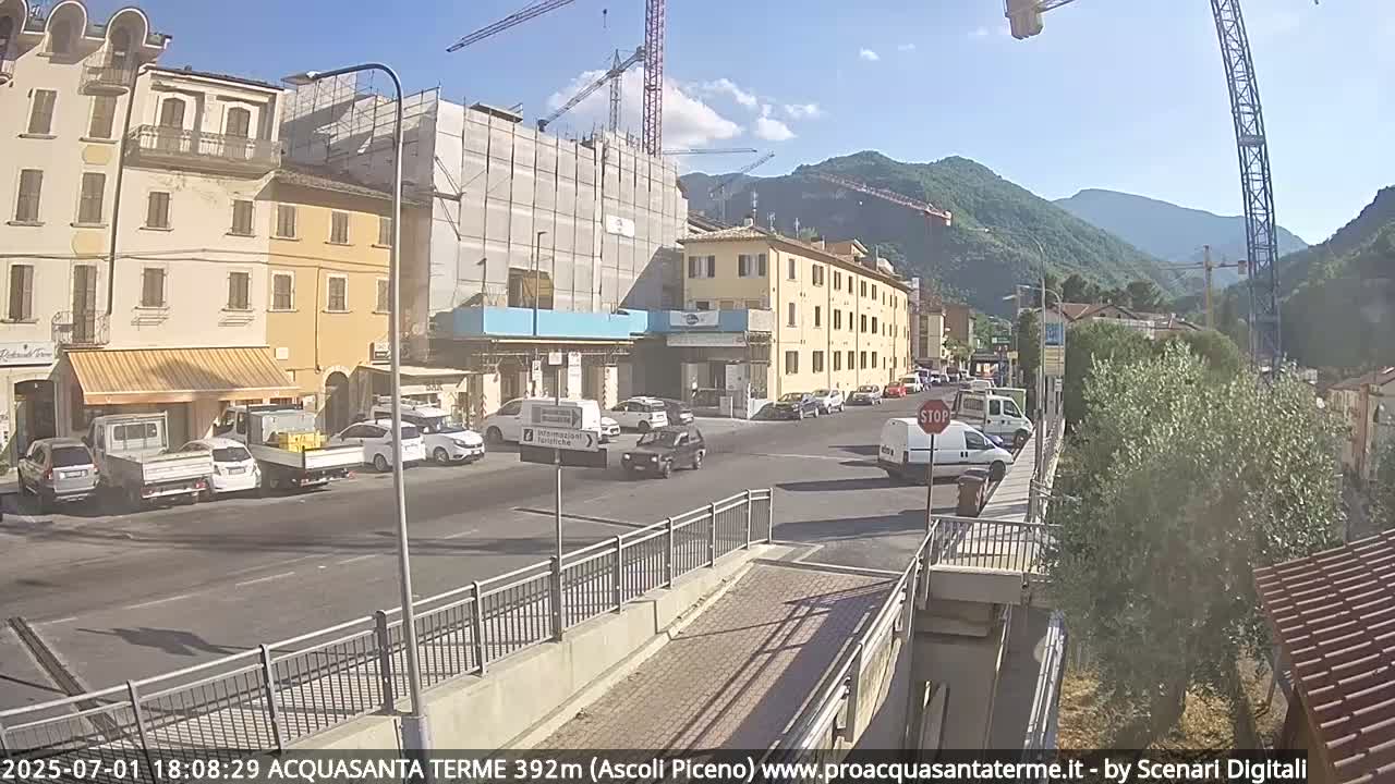 Acquasanta Terme Village Live Cam - Ascoli Piceno, Marche, Italy