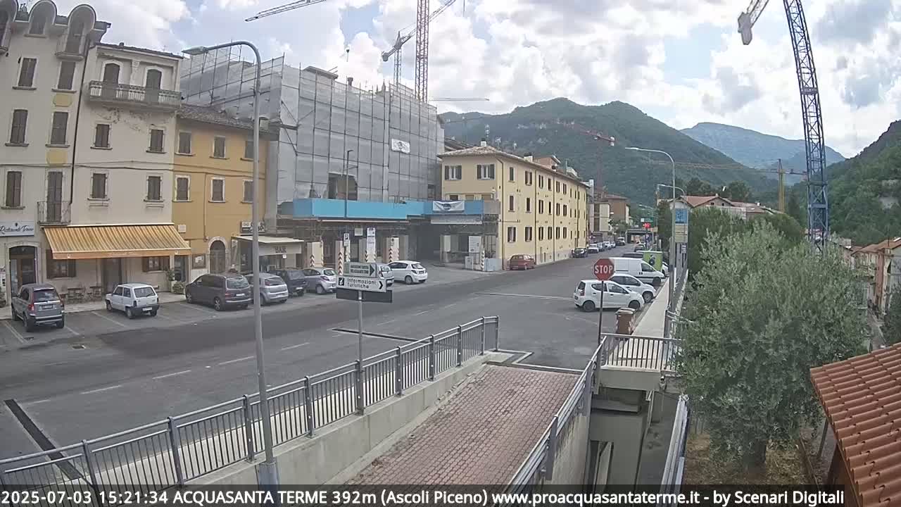 Acquasanta Terme Village Live Cam - Ascoli Piceno, Marche, Italy