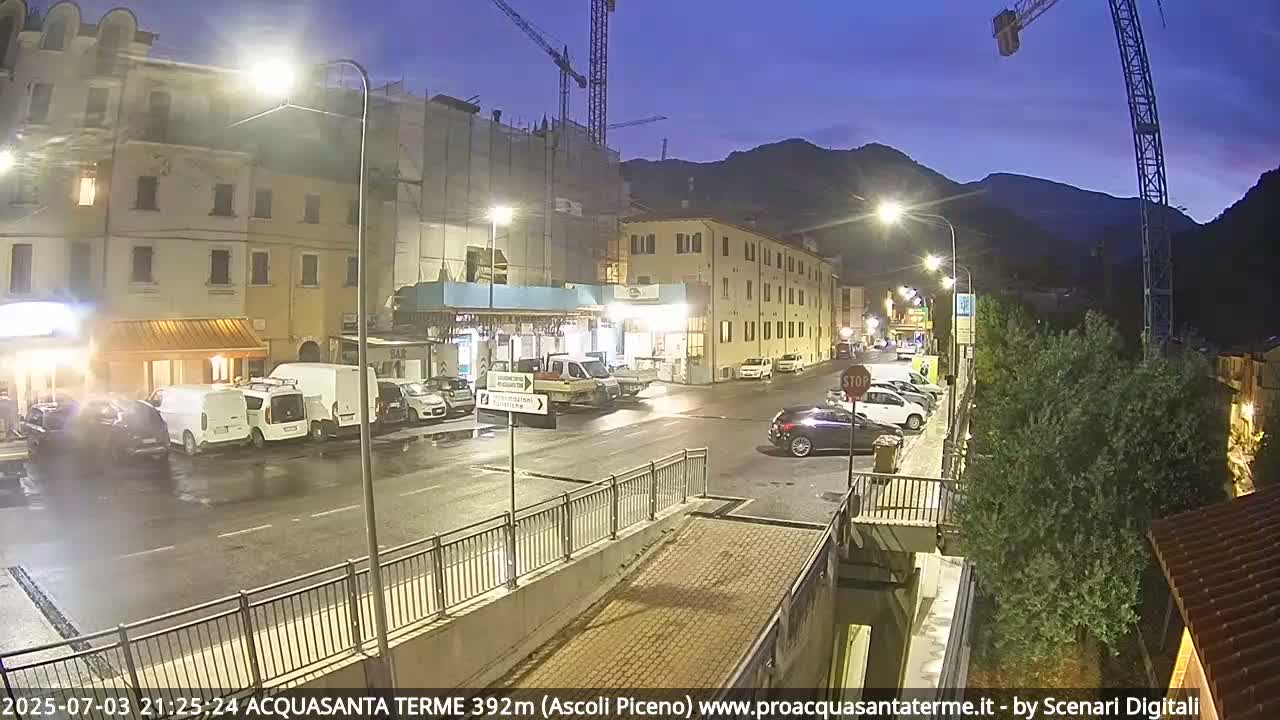 Acquasanta Terme Village Live Cam - Ascoli Piceno, Marche, Italy