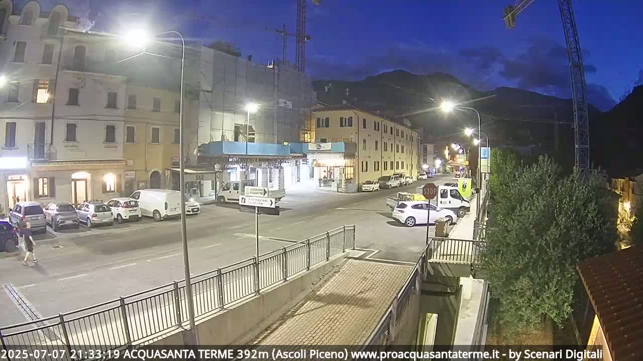 Acquasanta Terme Village Live Cam - Ascoli Piceno, Marche, Italy
