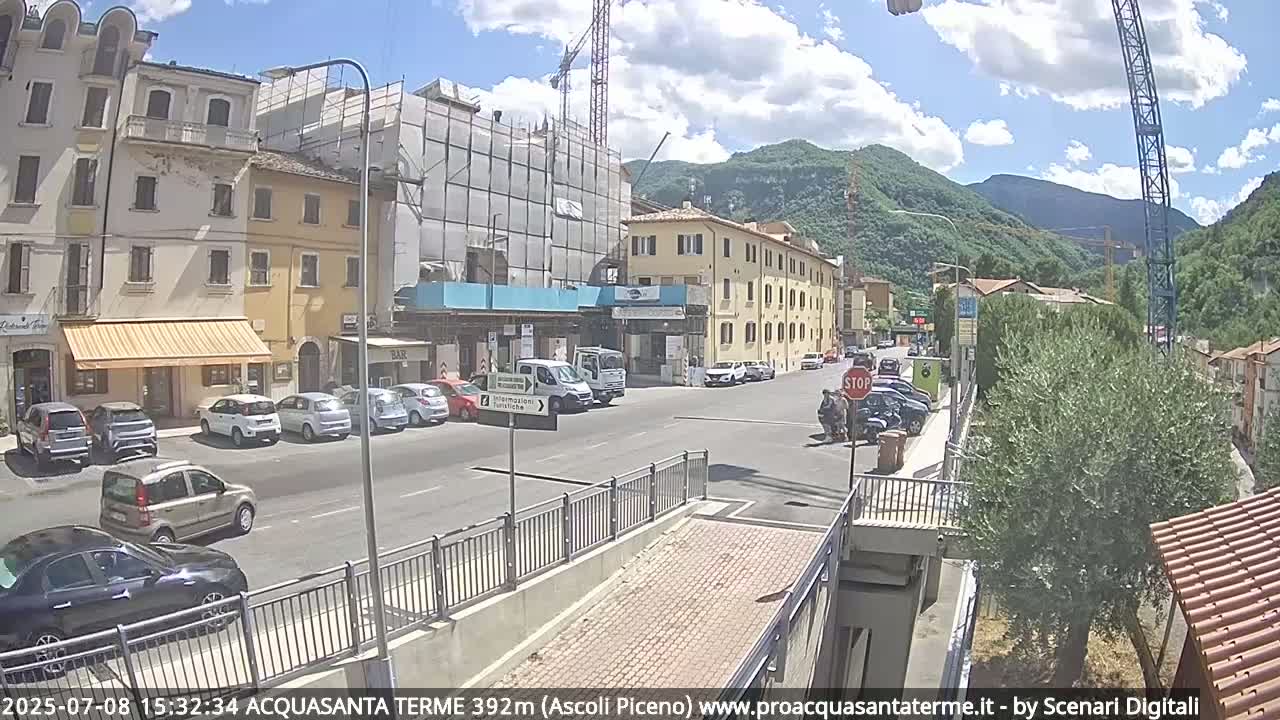 Acquasanta Terme Village Live Cam - Ascoli Piceno, Marche, Italy