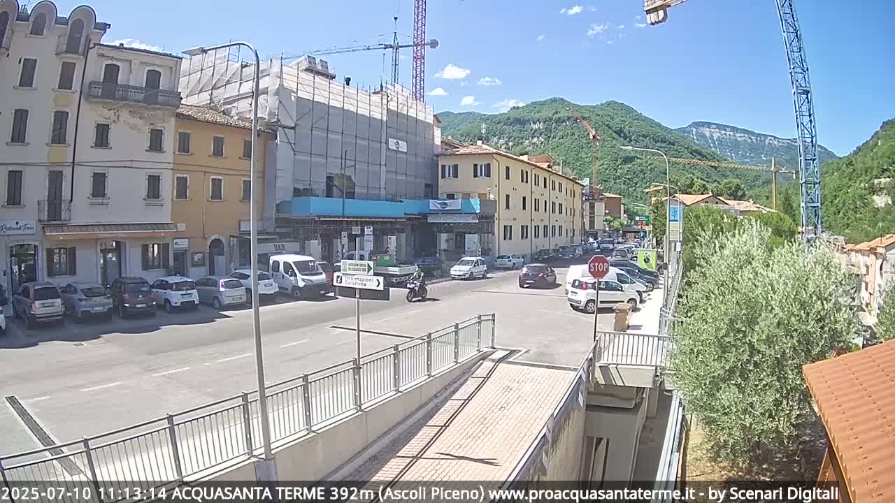 Acquasanta Terme Village Live Cam - Ascoli Piceno, Marche, Italy