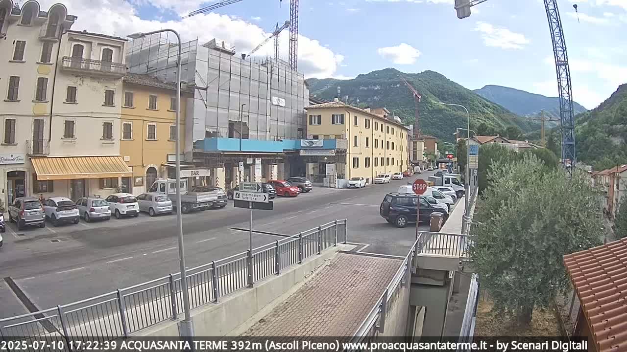 Acquasanta Terme Village Live Cam - Ascoli Piceno, Marche, Italy