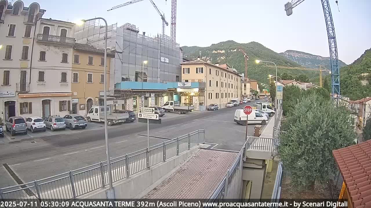 Acquasanta Terme Village Live Cam - Ascoli Piceno, Marche, Italy