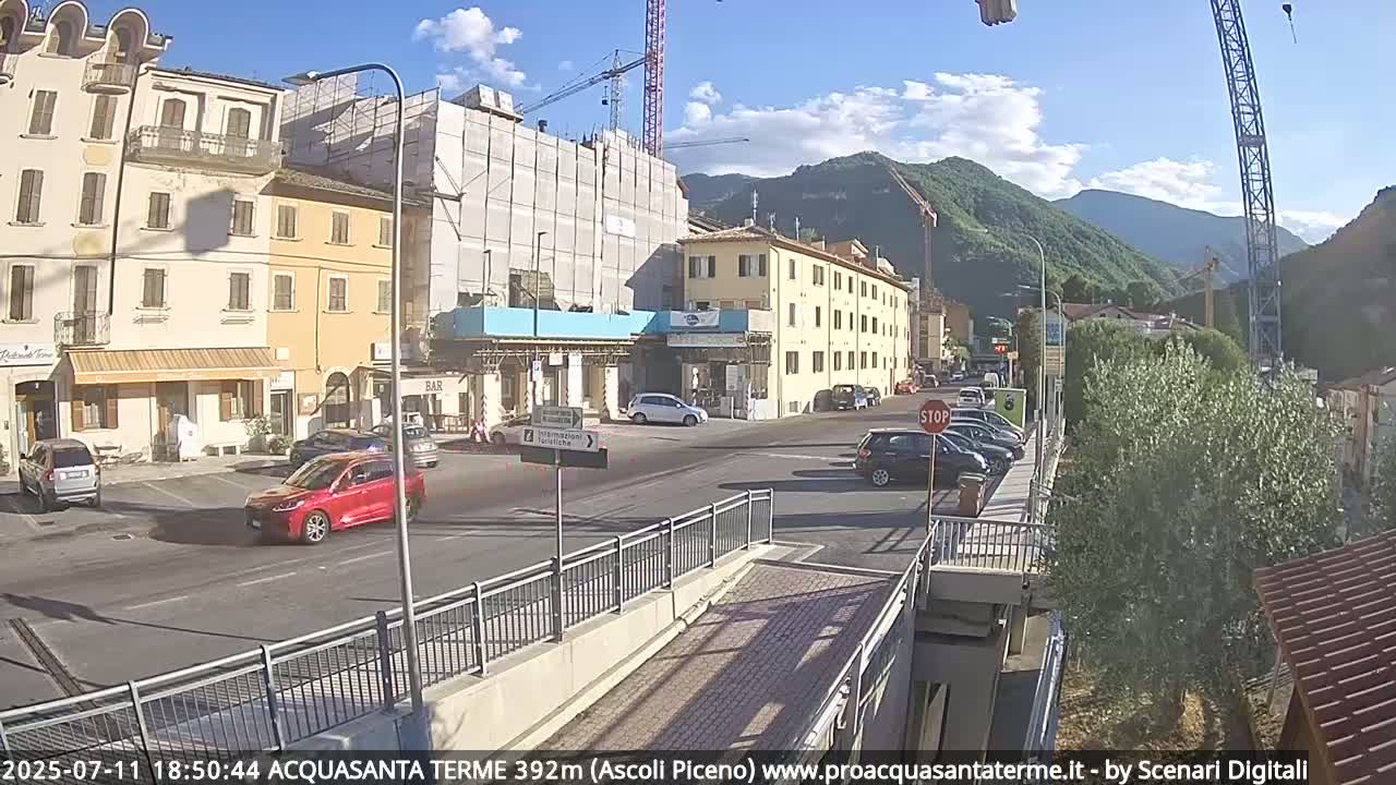 Acquasanta Terme Village Live Cam - Ascoli Piceno, Marche, Italy