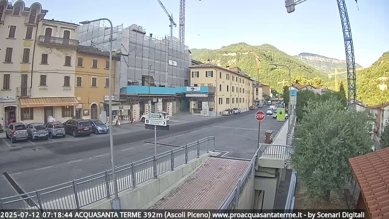 Acquasanta Terme Village Live Cam - Ascoli Piceno, Marche, Italy