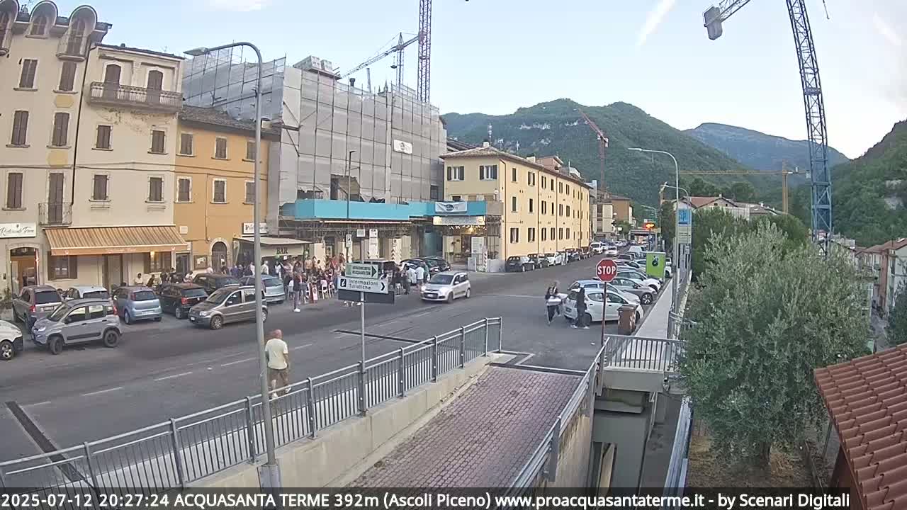 Acquasanta Terme Village Live Cam - Ascoli Piceno, Marche, Italy