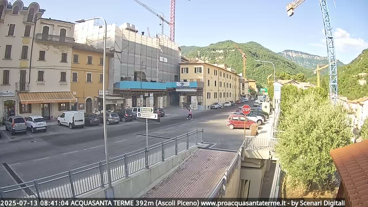 Acquasanta Terme Village Live Cam - Ascoli Piceno, Marche, Italy
