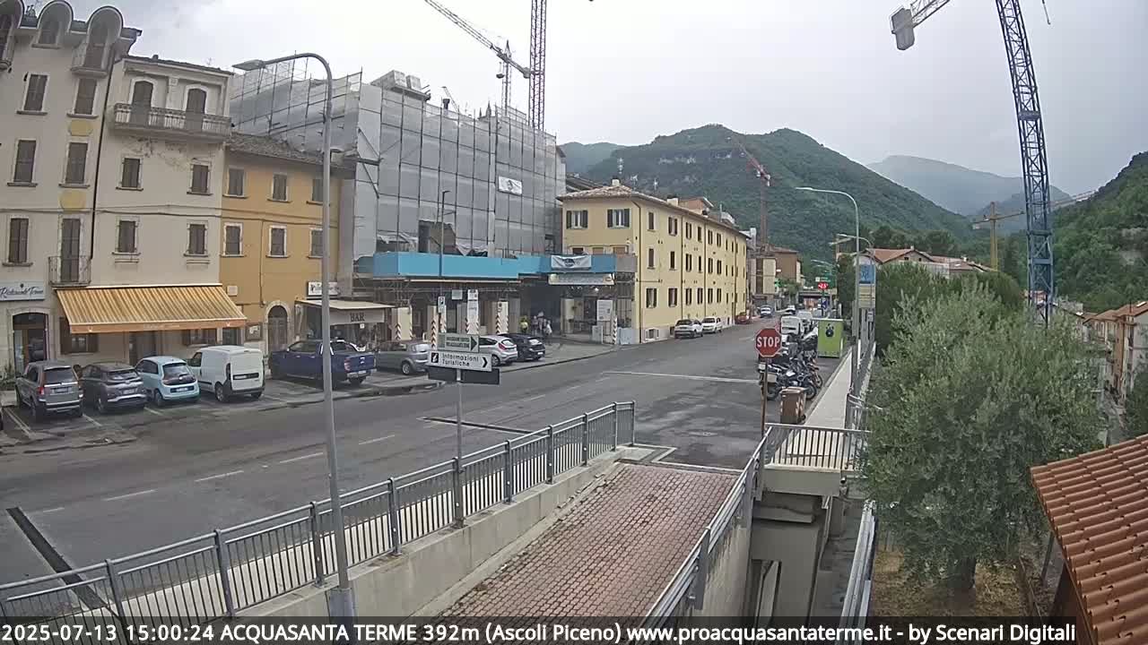 Acquasanta Terme Village Live Cam - Ascoli Piceno, Marche, Italy