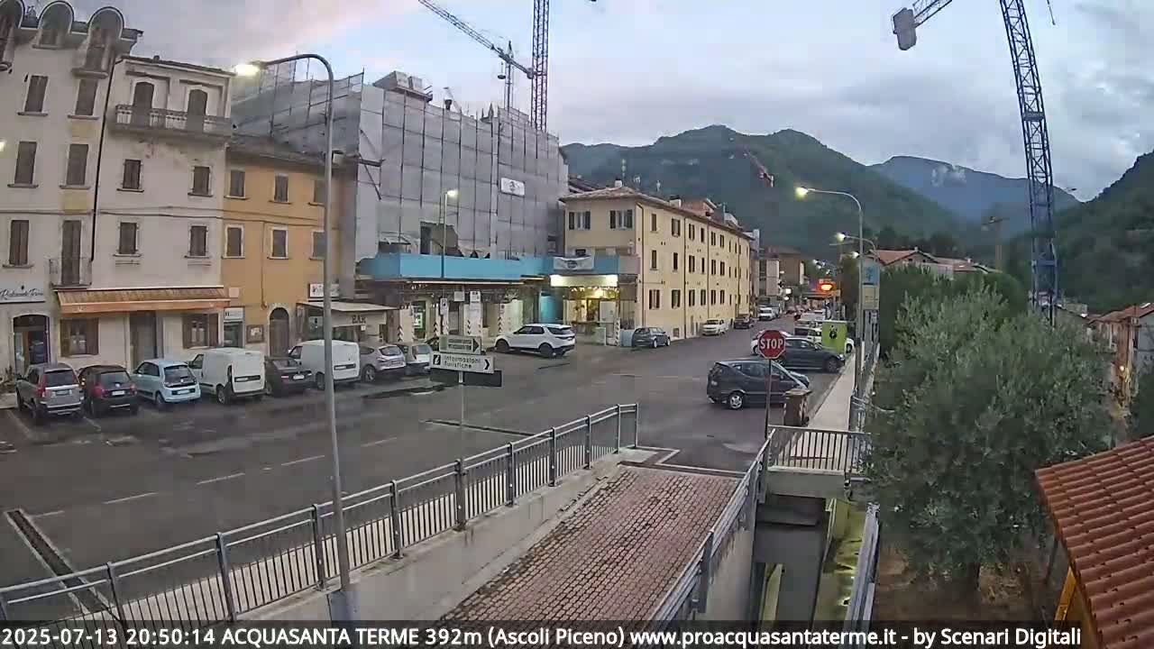 Acquasanta Terme Village Live Cam - Ascoli Piceno, Marche, Italy