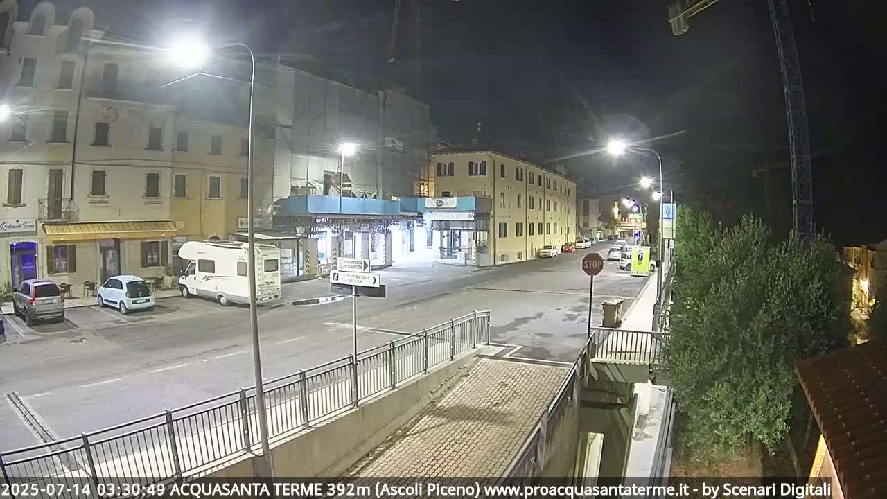 Acquasanta Terme Village Live Cam - Ascoli Piceno, Marche, Italy
