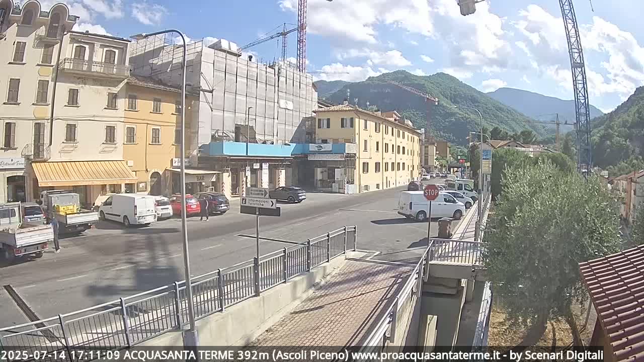 Acquasanta Terme Village Live Cam - Ascoli Piceno, Marche, Italy