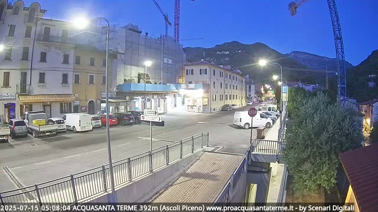 Acquasanta Terme Village Live Cam - Ascoli Piceno, Marche, Italy