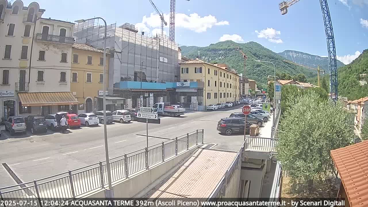 Acquasanta Terme Village Live Cam - Ascoli Piceno, Marche, Italy