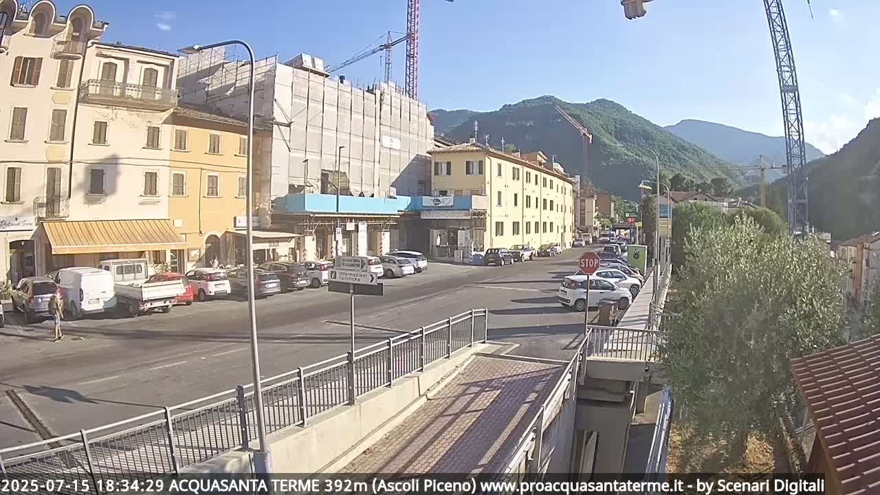 Acquasanta Terme Village Live Cam - Ascoli Piceno, Marche, Italy