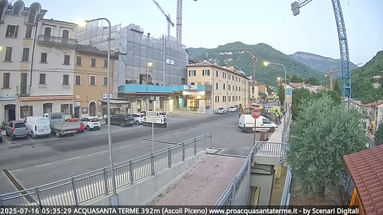 Acquasanta Terme Village Live Cam - Ascoli Piceno, Marche, Italy