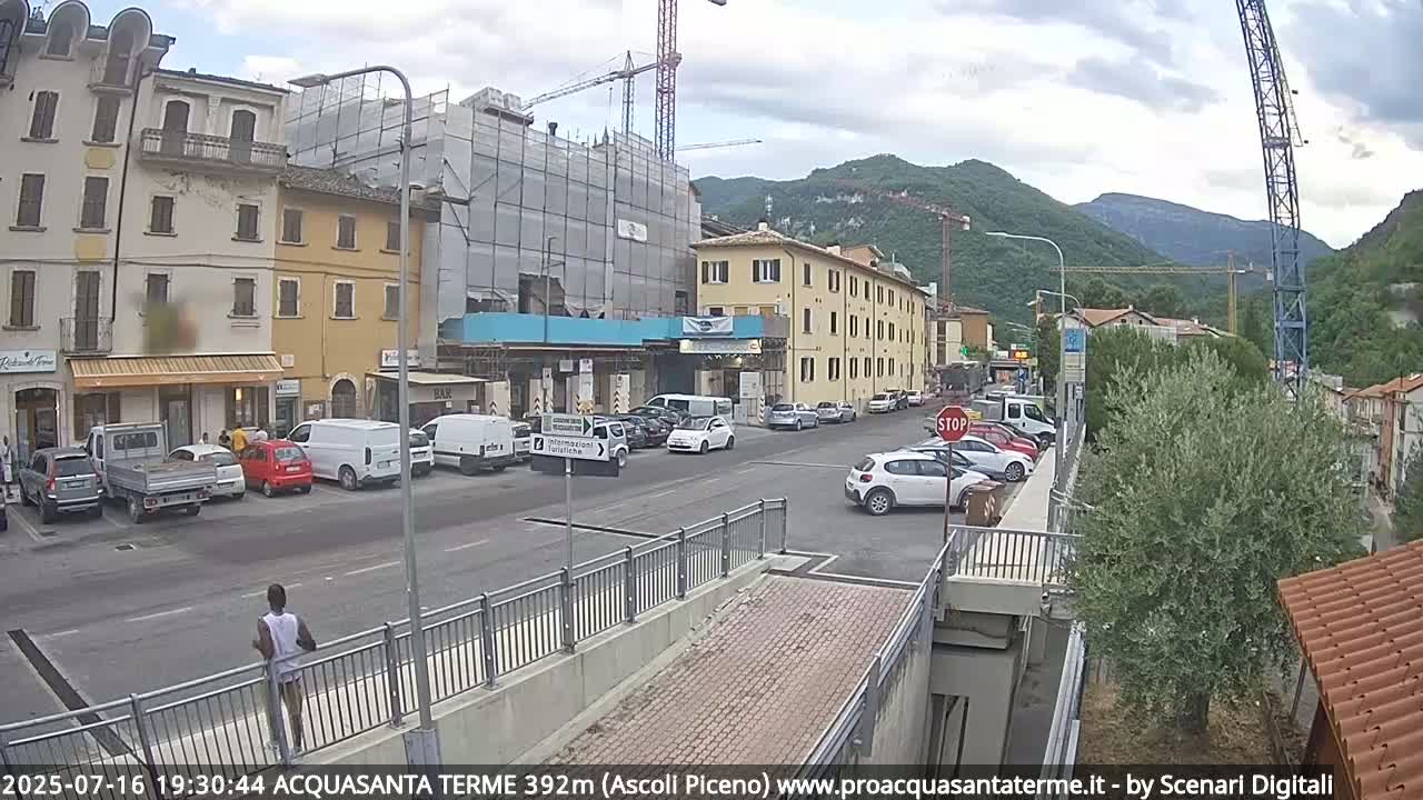 Acquasanta Terme Village Live Cam - Ascoli Piceno, Marche, Italy