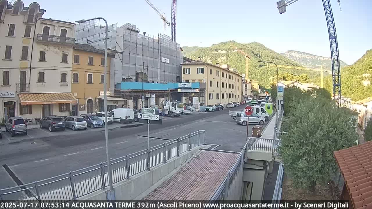 Acquasanta Terme Village Live Cam - Ascoli Piceno, Marche, Italy