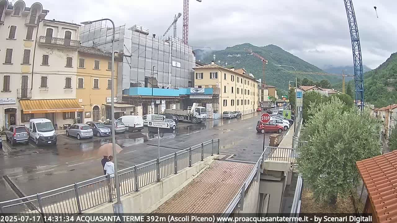 Acquasanta Terme Village Live Cam - Ascoli Piceno, Marche, Italy