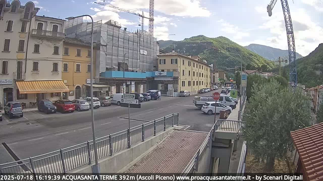 Acquasanta Terme Village Live Cam - Ascoli Piceno, Marche, Italy