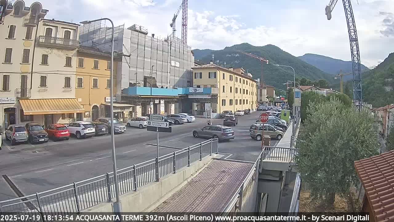 Acquasanta Terme Village Live Cam - Ascoli Piceno, Marche, Italy