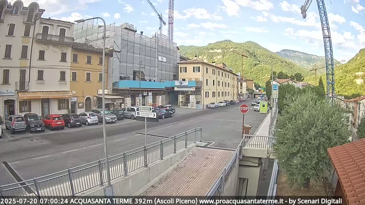 Acquasanta Terme Village Live Cam - Ascoli Piceno, Marche, Italy