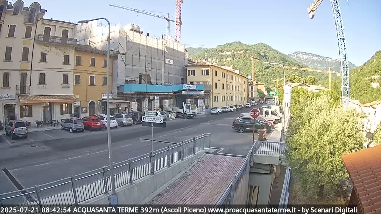Acquasanta Terme Village Live Cam - Ascoli Piceno, Marche, Italy