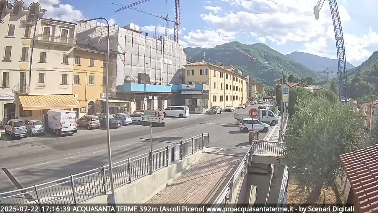Acquasanta Terme Village Live Cam - Ascoli Piceno, Marche, Italy