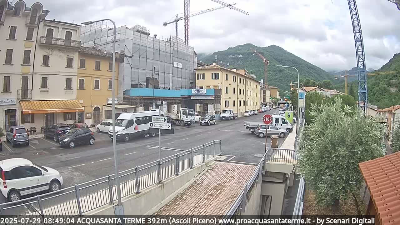 Acquasanta Terme Village Live Cam - Ascoli Piceno, Marche, Italy