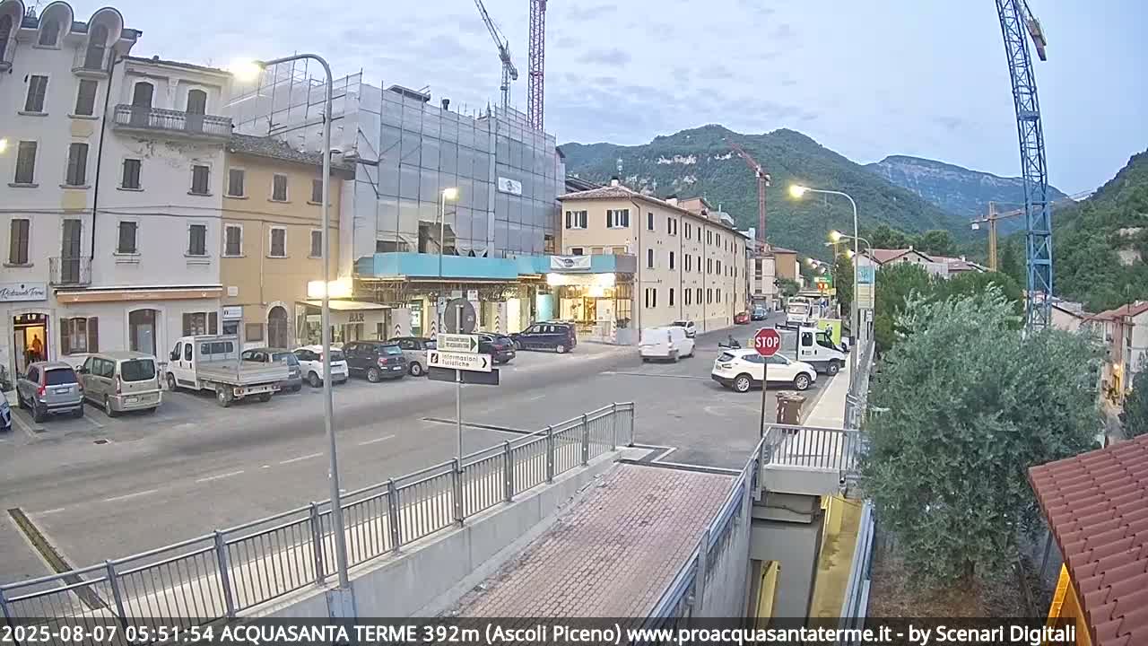 Acquasanta Terme Village Live Cam - Ascoli Piceno, Marche, Italy