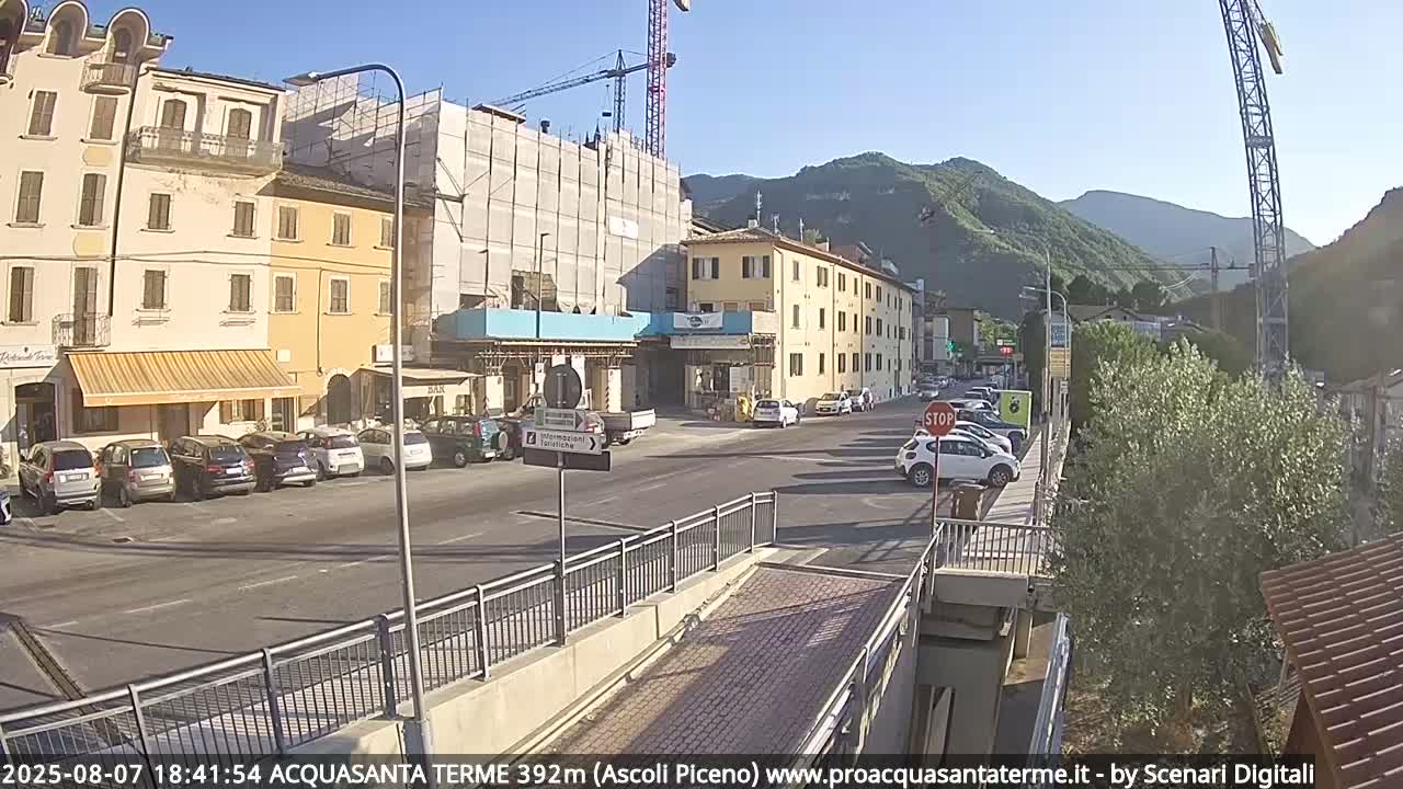 Acquasanta Terme Village Live Cam - Ascoli Piceno, Marche, Italy