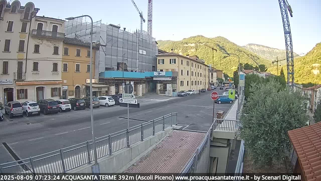 Acquasanta Terme Village Live Cam - Ascoli Piceno, Marche, Italy