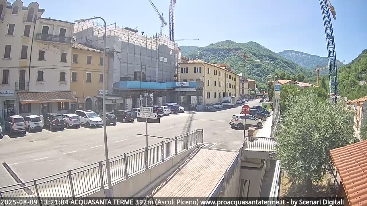 Acquasanta Terme Village Live Cam - Ascoli Piceno, Marche, Italy