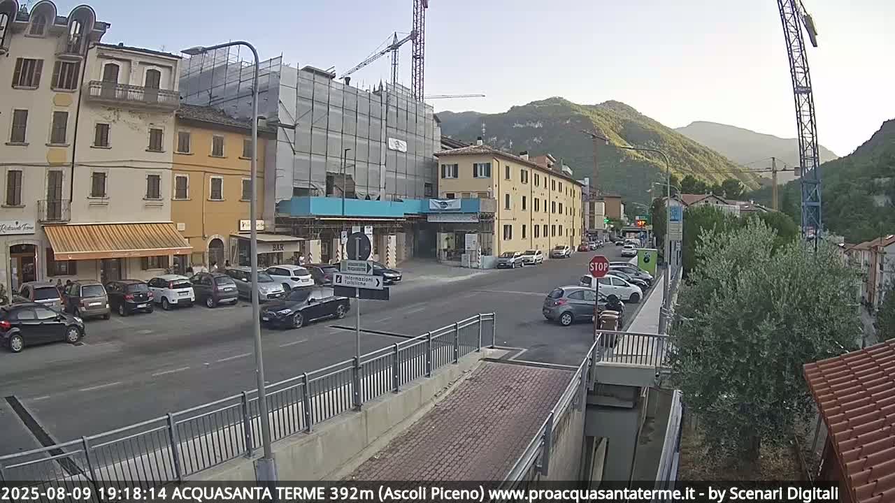 Acquasanta Terme Village Live Cam - Ascoli Piceno, Marche, Italy
