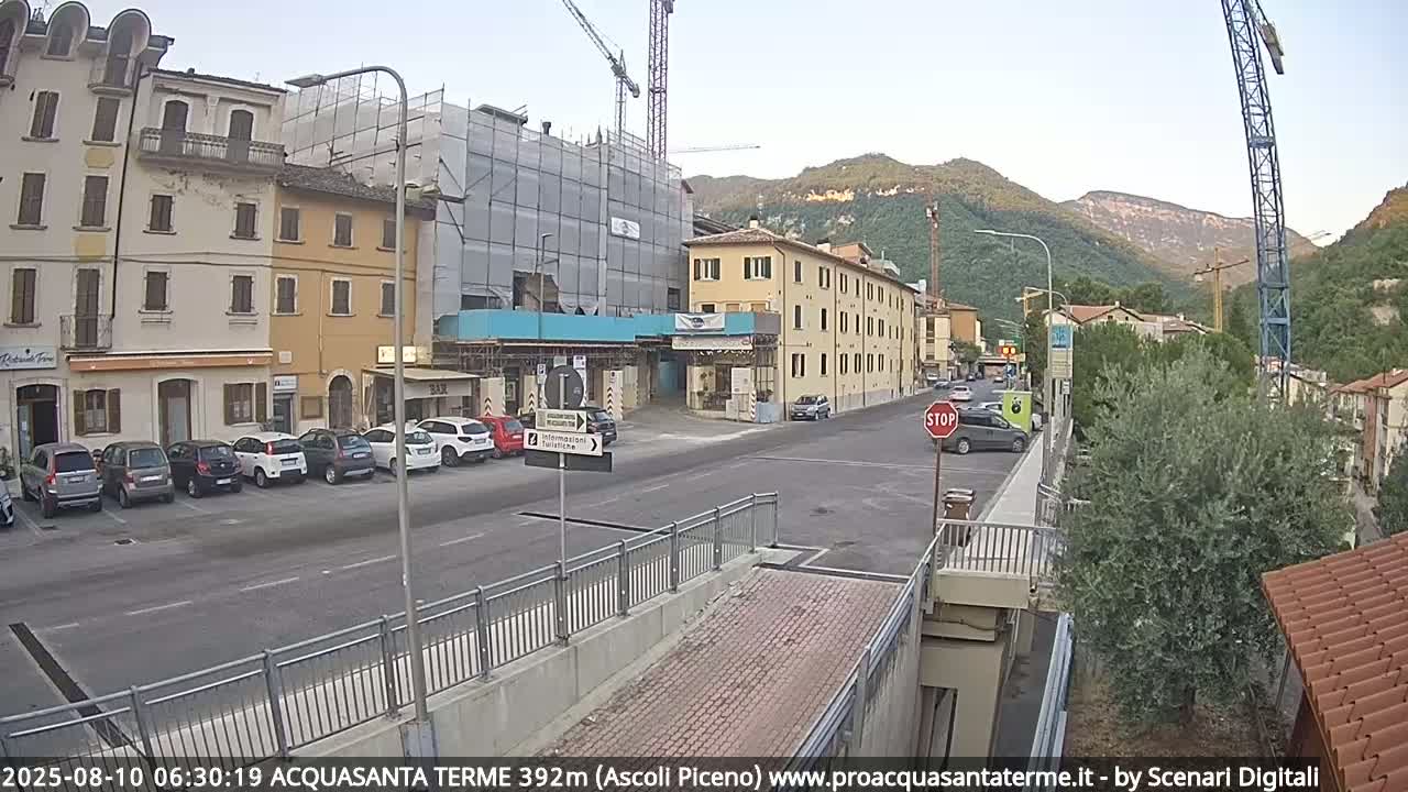 Acquasanta Terme Village Live Cam - Ascoli Piceno, Marche, Italy