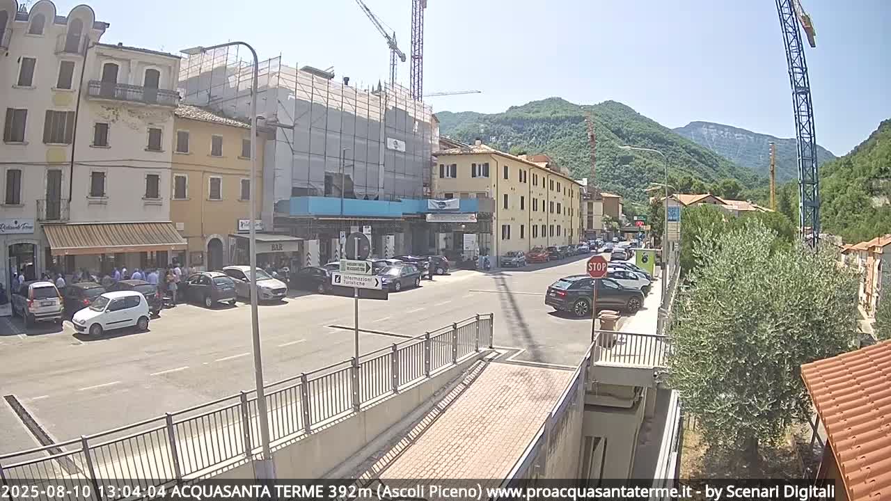Acquasanta Terme Village Live Cam - Ascoli Piceno, Marche, Italy