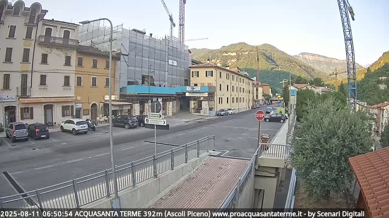 Acquasanta Terme Village Live Cam - Ascoli Piceno, Marche, Italy