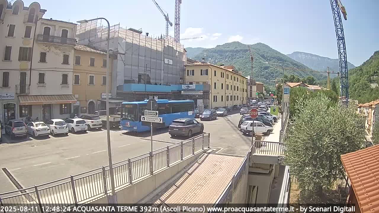 Acquasanta Terme Village Live Cam - Ascoli Piceno, Marche, Italy